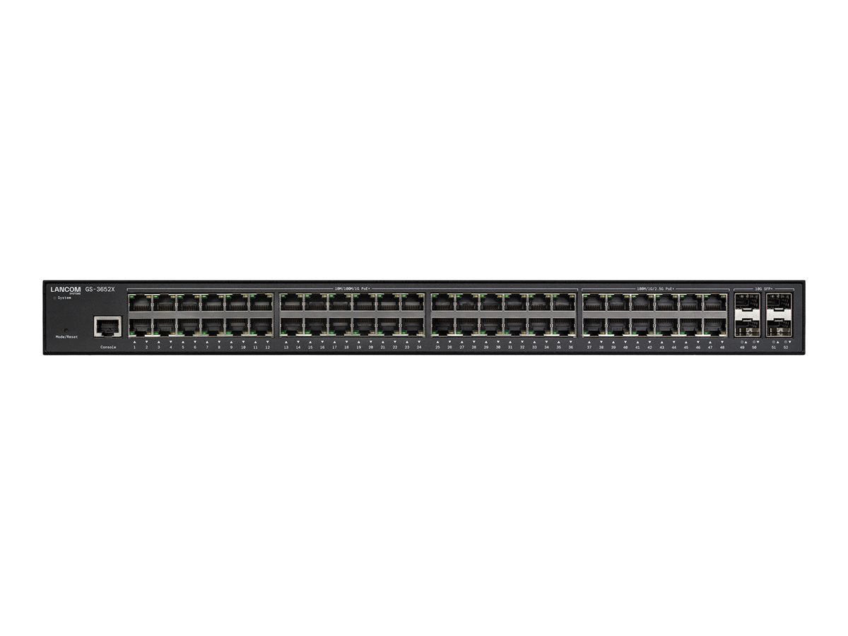 LANCOM GS-3652X Managed L3-Lite multi-gig switch Vorderansicht