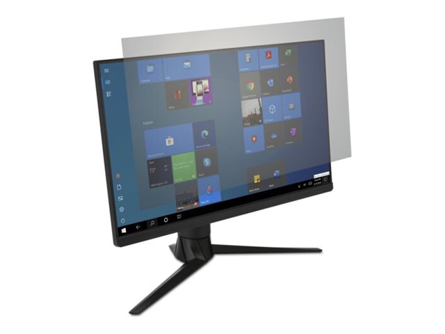 KENSINGTON Anti-Glare Filter auf Monitor angebracht