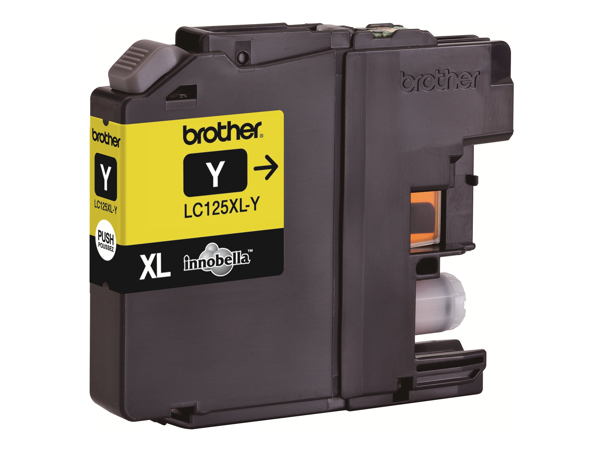 BROTHER LC125XLY Tinte yellow Vorderansicht