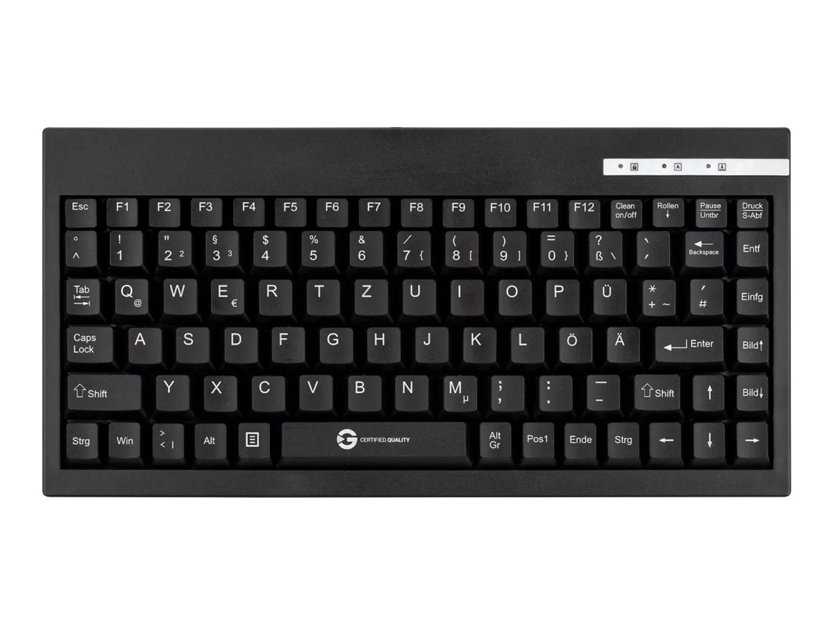 GETT GCQ Cleantype Easy Basic Compact Tastatur mit Kabel