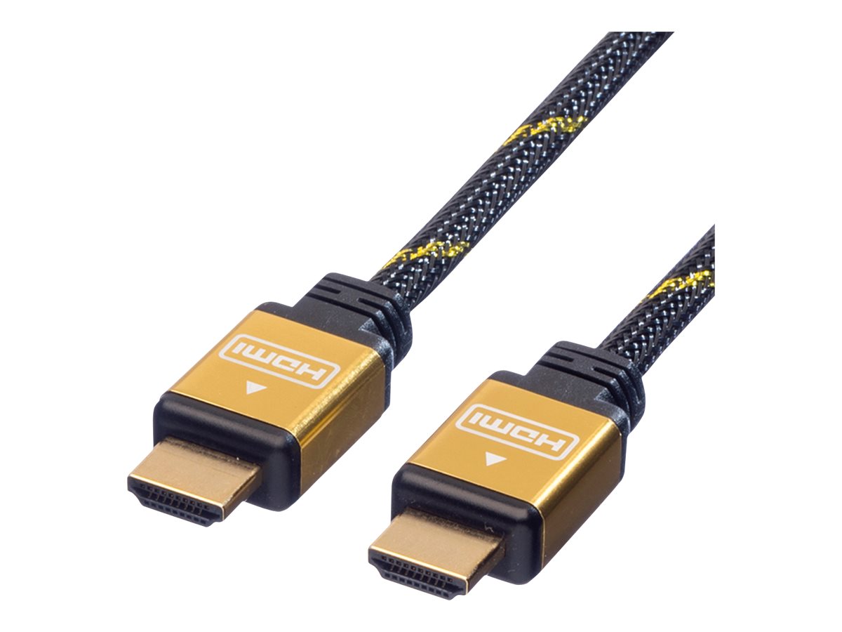 ROLINE GOLD HDMI High Speed Kabel mit Ethernet 20m - Vorderansicht