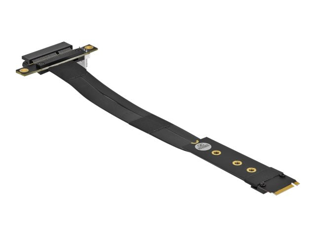 DELOCK M.2 Key M zu PCIe x4 NVMe Adapter Kabelansicht