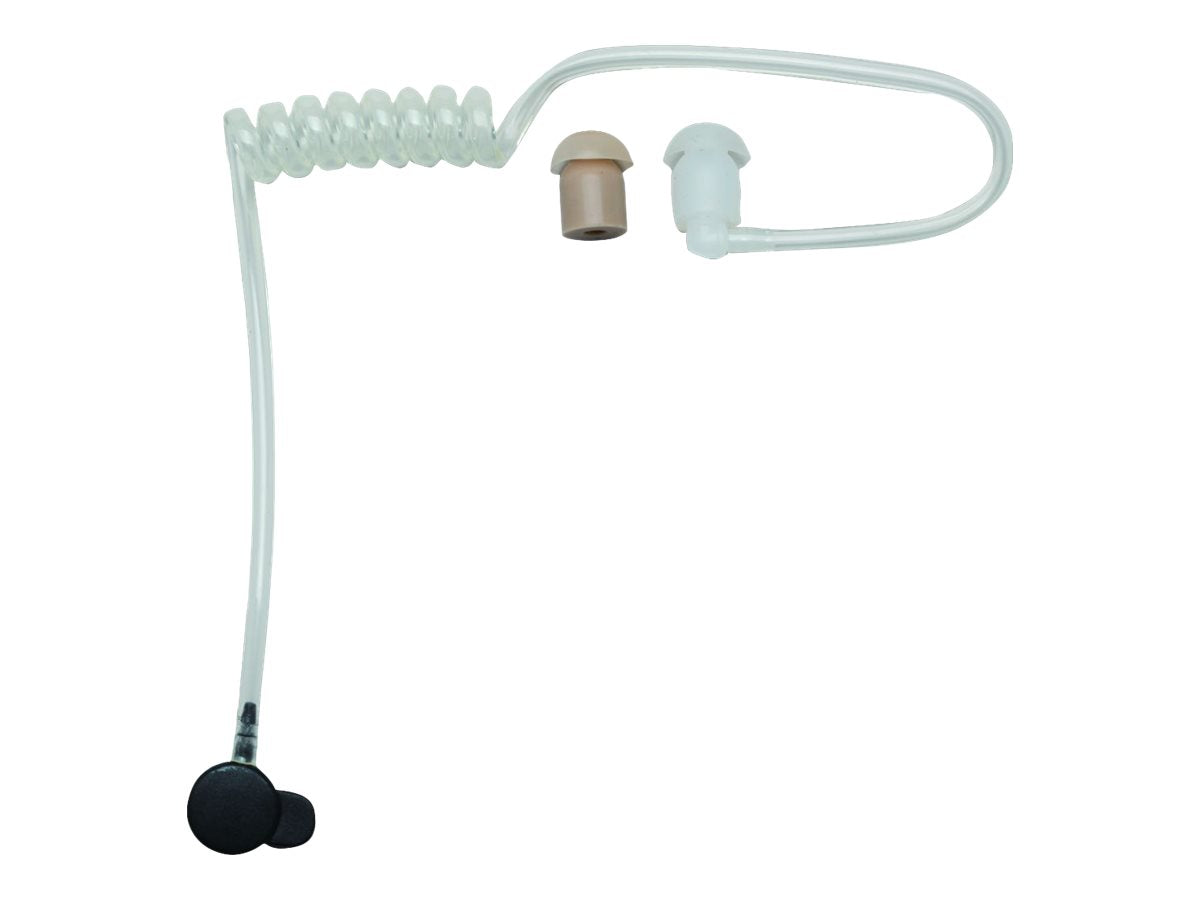 COPACKS Ersatz-Schallschlauch-Set inkl. Ohrolive in klar/beige und Anschlussadapter in schwarz
