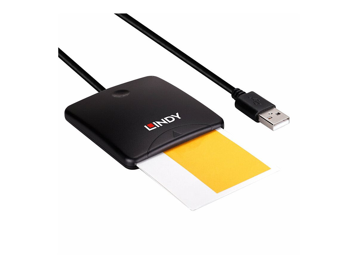 LINDY USB 2.0 Chipkartenleser Detailansicht