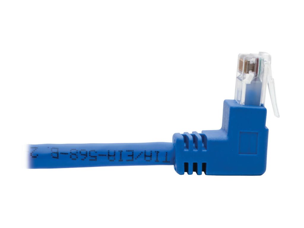 EATON TRIPPLITE Cat6 Up-Angled / Down Angled UTP Molded M/M Blue 3ft Detailansicht