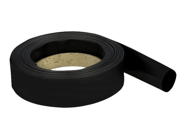 DELOCK Schrumpfschlauch 5 m x 20 mm schwarz - Vorderansicht