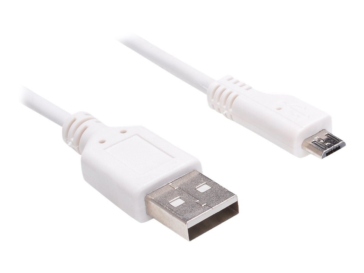 SANDBERG Micro USB Sync Ladekabel 1m - Vorderansicht