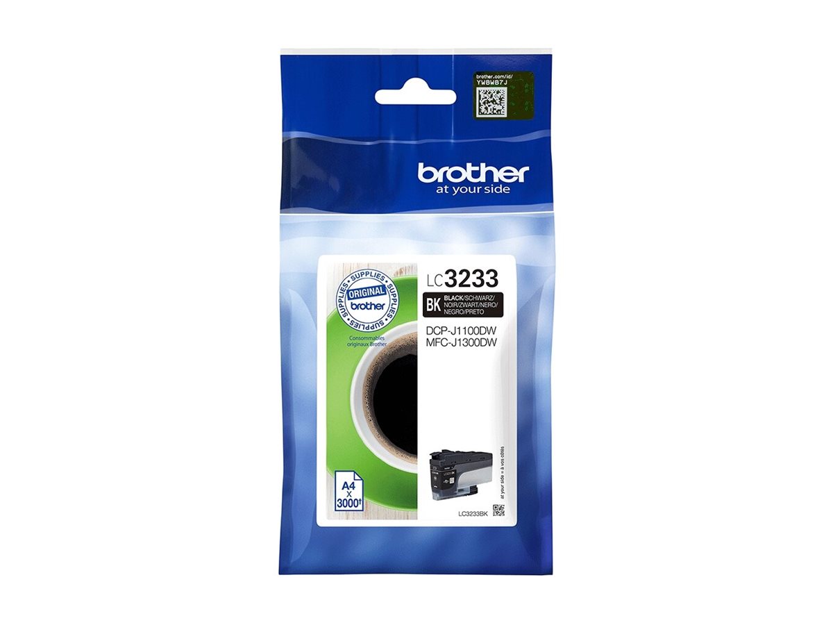 BROTHER LC-3233BK Tintenpatrone Schwarz Detailansicht