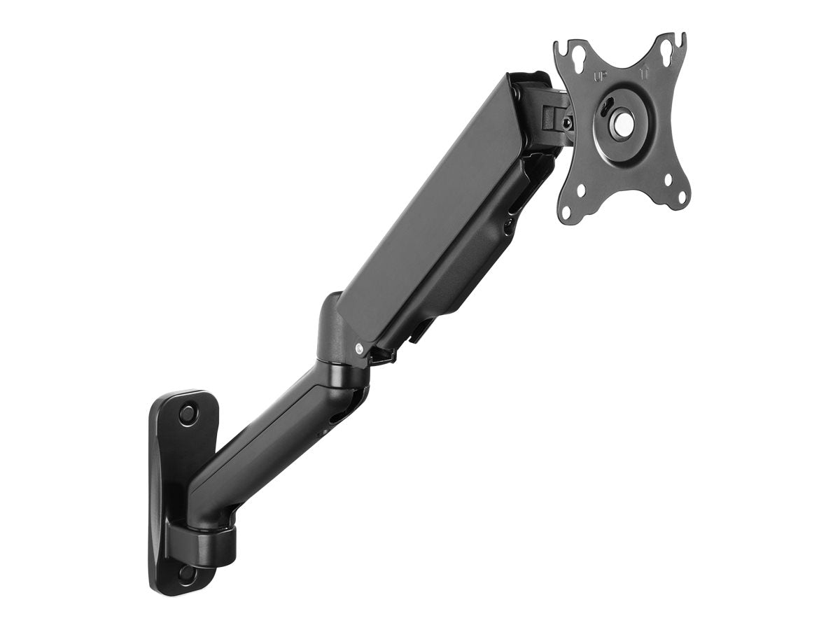 DIGITUS Single Gas Spring Monitor Wall Mount Vorderansicht