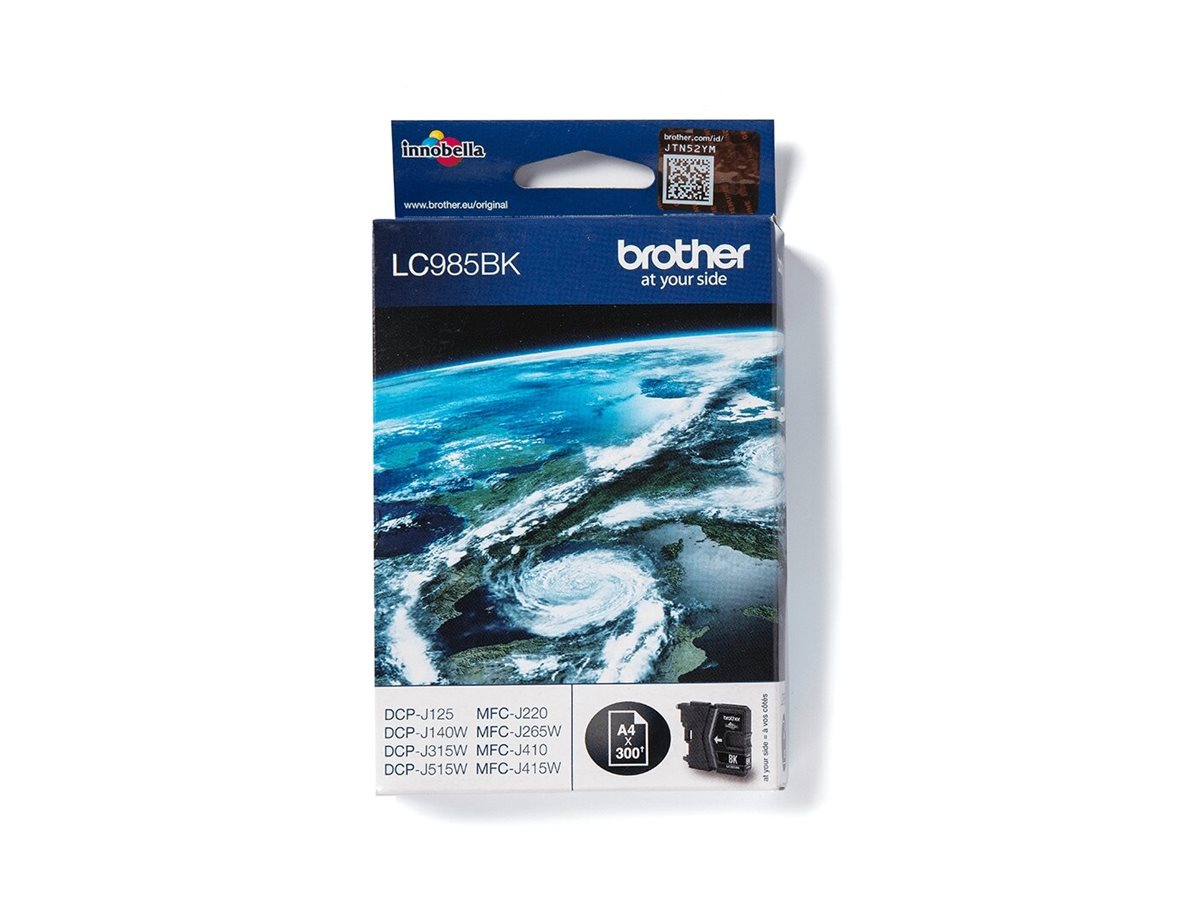 BROTHER LC-985 Tinte schwarz Seitenansicht