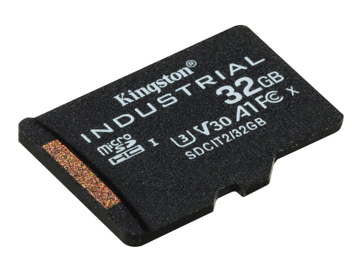 KINGSTON 32GB microSDHC Industrial C10 A1 pSLC Card Detailansicht
