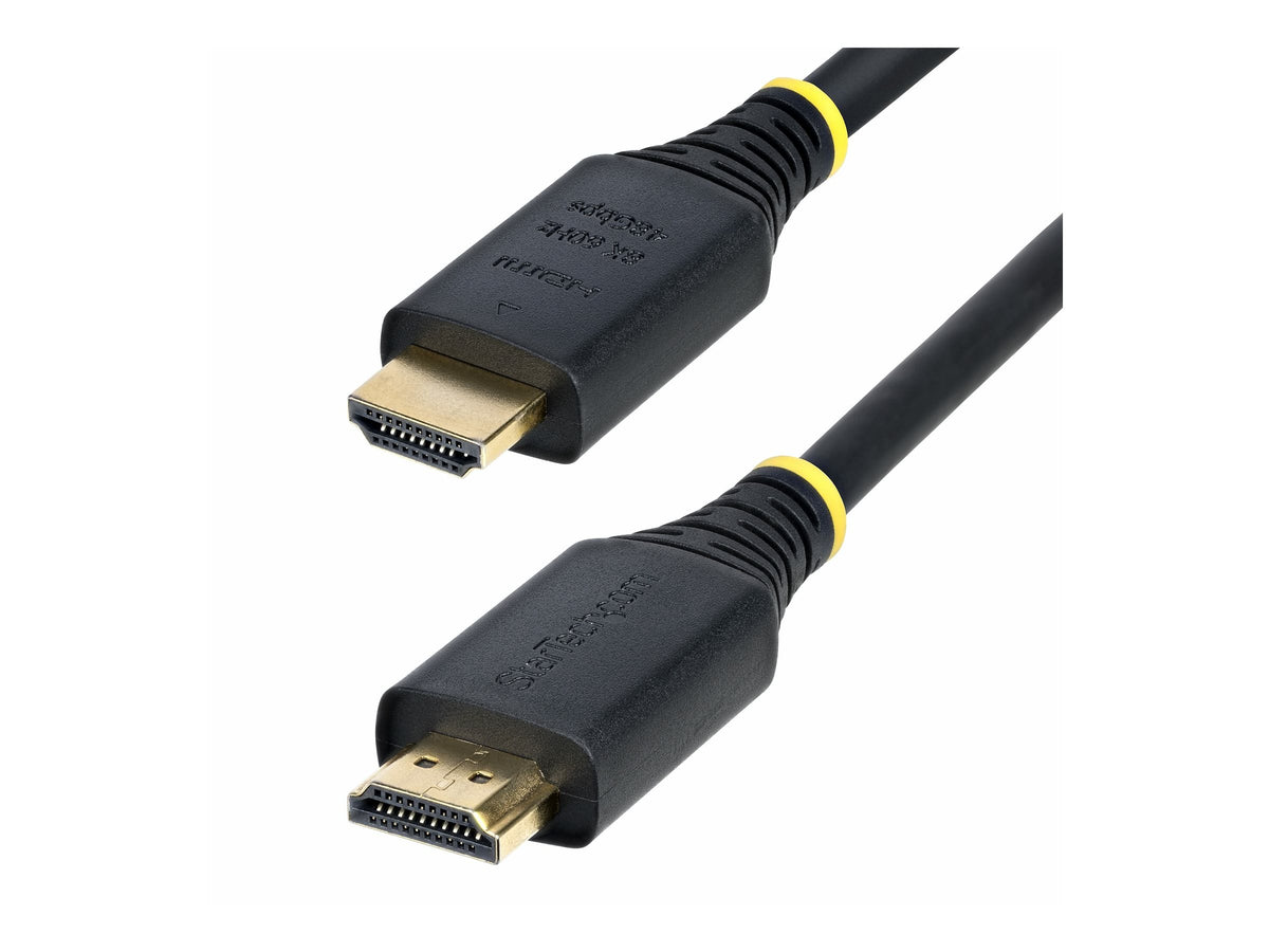 STARTECH.COM 2m Zertifiziertes Ultra High Speed HDMI Kabel 8K 60Hz und 4K 120Hz UHD HDMI 2.1 Kabel mit HDR10+ und eARC 48Gbps