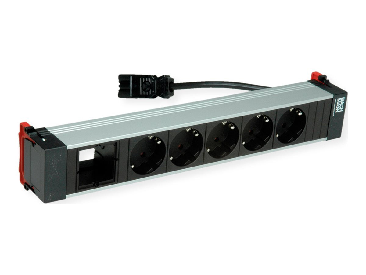 BACHMANN POWER FRAME 5xCEE7/3 1xCM Vorderansicht