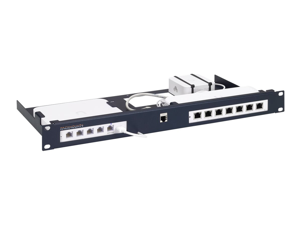 RACKMOUNT Ubiquity UCG-series/UXG-MAX and/or USW-Ultra Montagesatz für Netzwerkgeräte - Vorderansicht