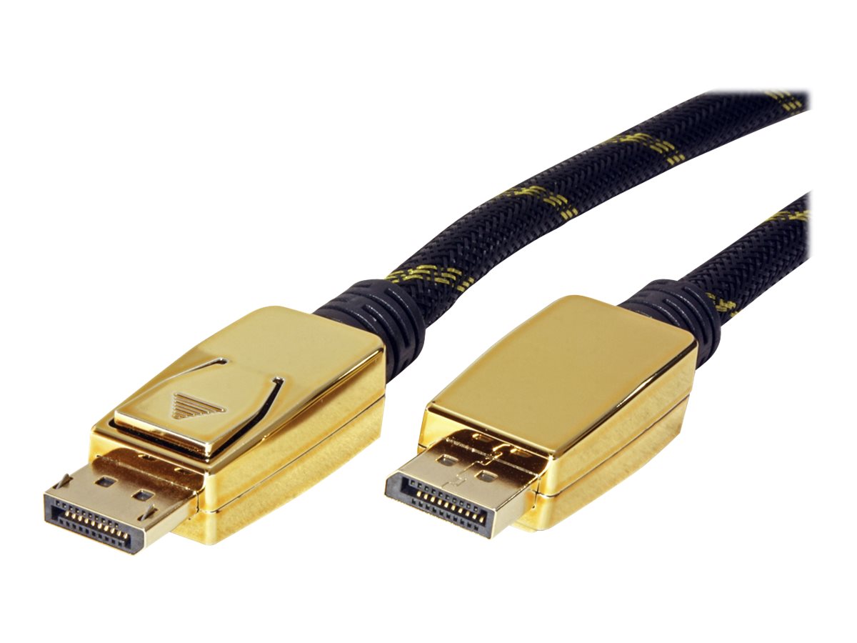 ROLINE GOLD DisplayPort Kabel DP ST - ST 10m Verpackung