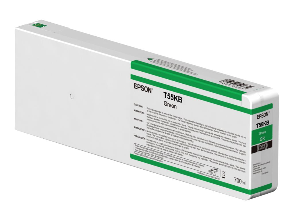 EPSON Singlepack Green T55KB00 Tintenpatrone Vorderansicht