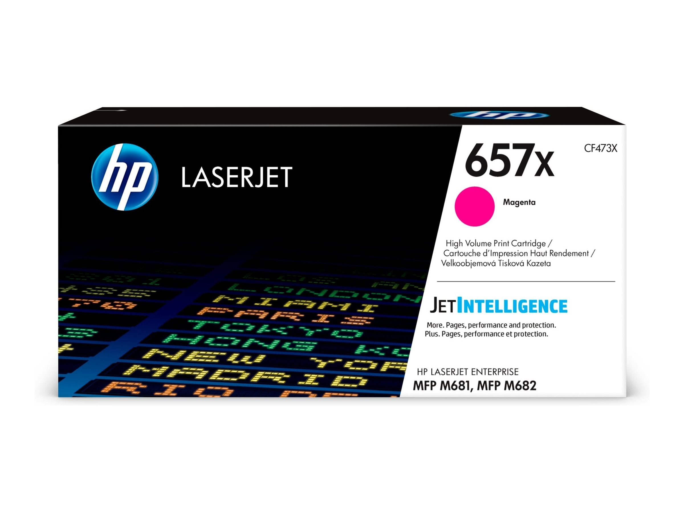 HP 657X original LaserJet Toner cartridge CF473X Magenta High Yield Verpackung