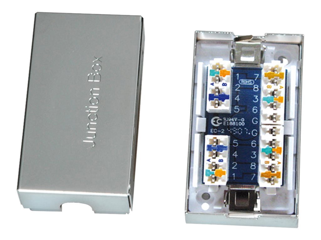 ROLINE Junction Box Kat.5e Class D STP - Detailansicht