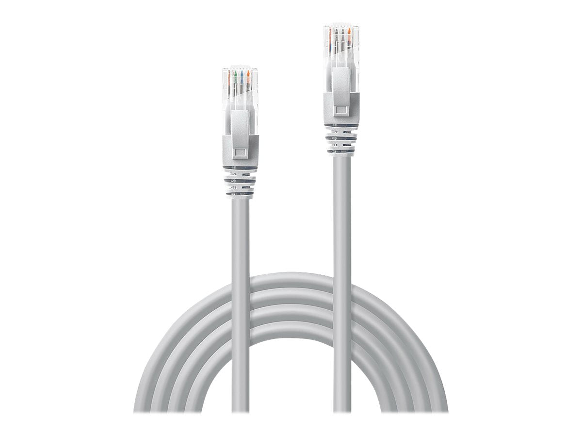 LINDY Cat.6 U/UTP Kabel, grau, 1m - Verpackung