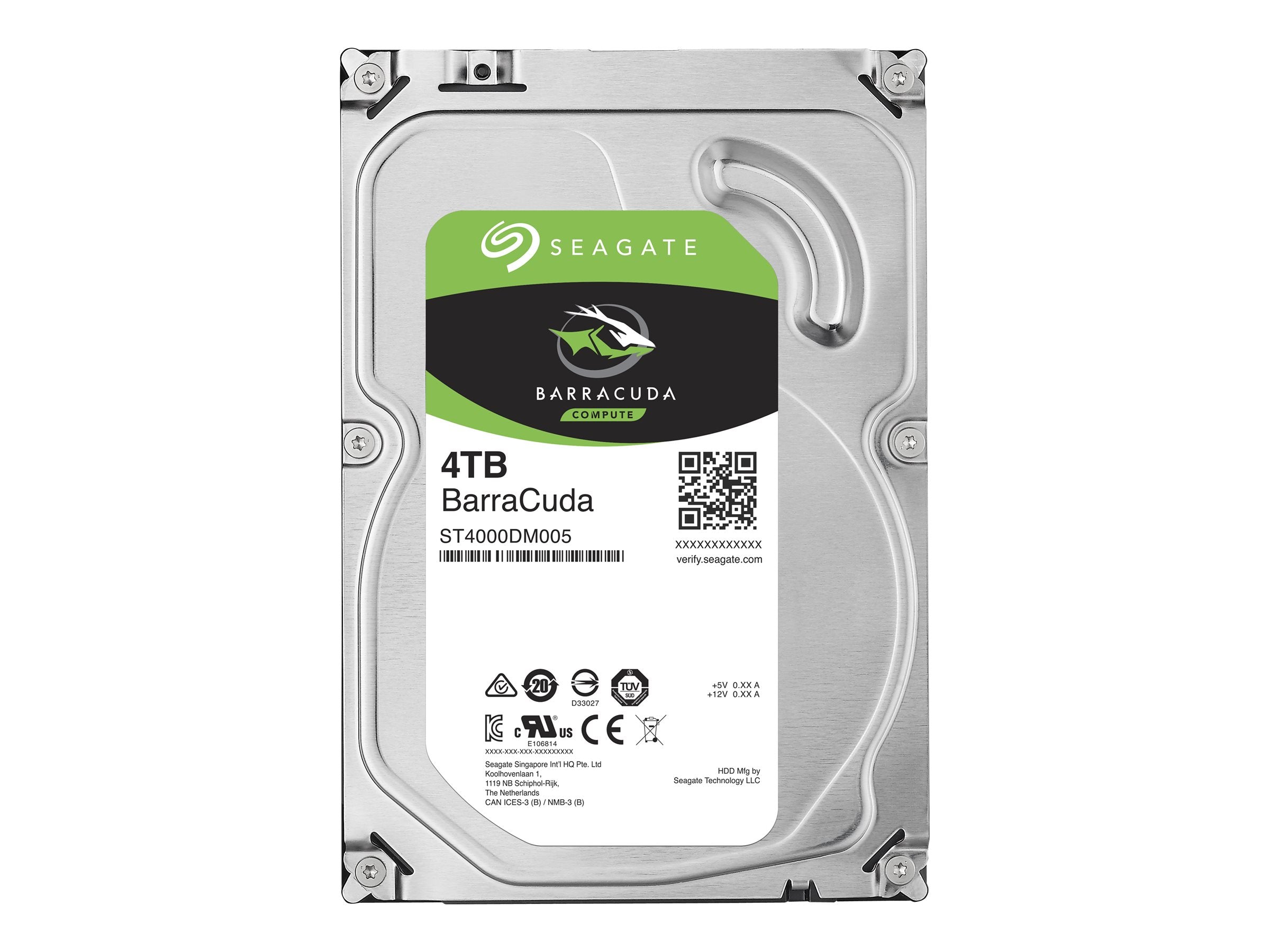 SEAGATE Desktop Barracuda 5400 4TB HDD Verpackung
