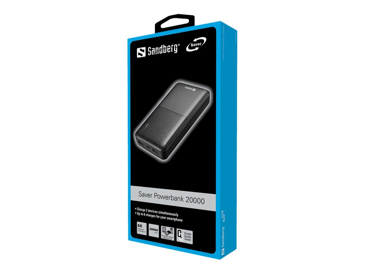 SANDBERG Saver Powerbank 20000mAh Verpackung