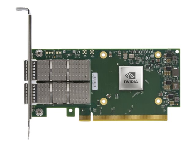 PNY Mellanox MCX623106AN-CAT Dual-Port QSFP56 Card Vorderansicht