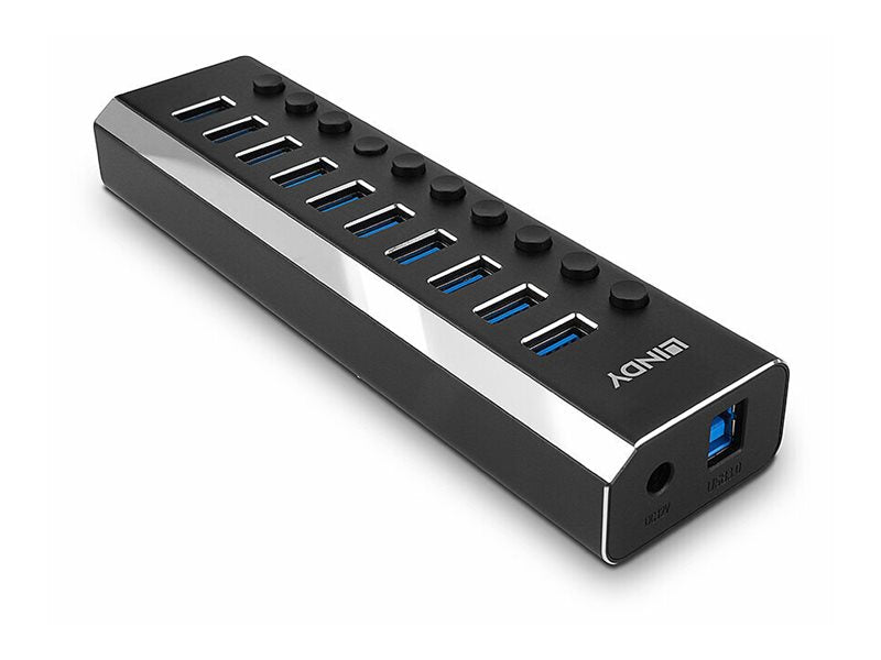 LINDY 10 Port USB 3.0 Hub Verpackung