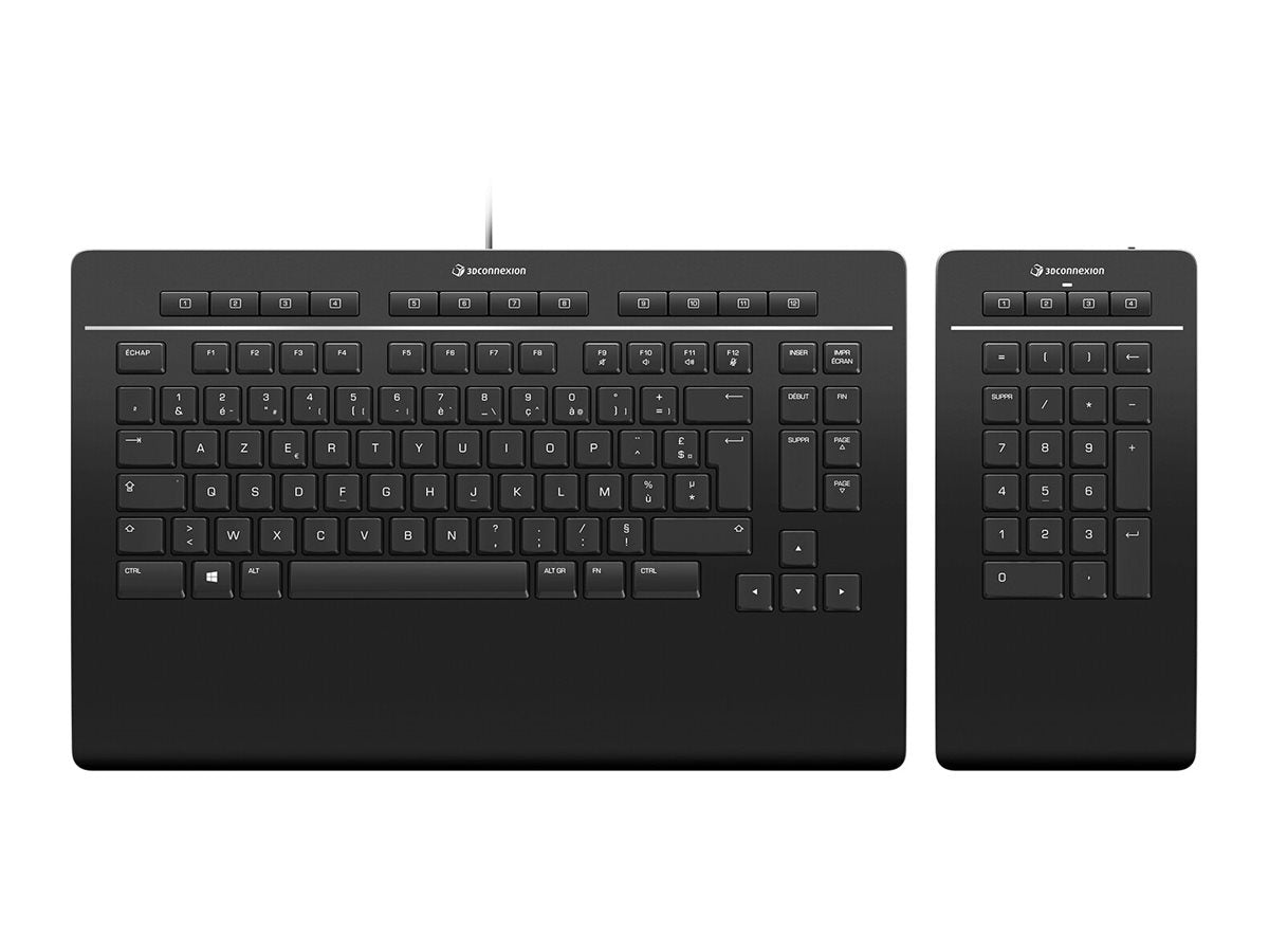 3DCONNEXION Keyboard Pro with Numpad Francais AZERTY - Verpackung