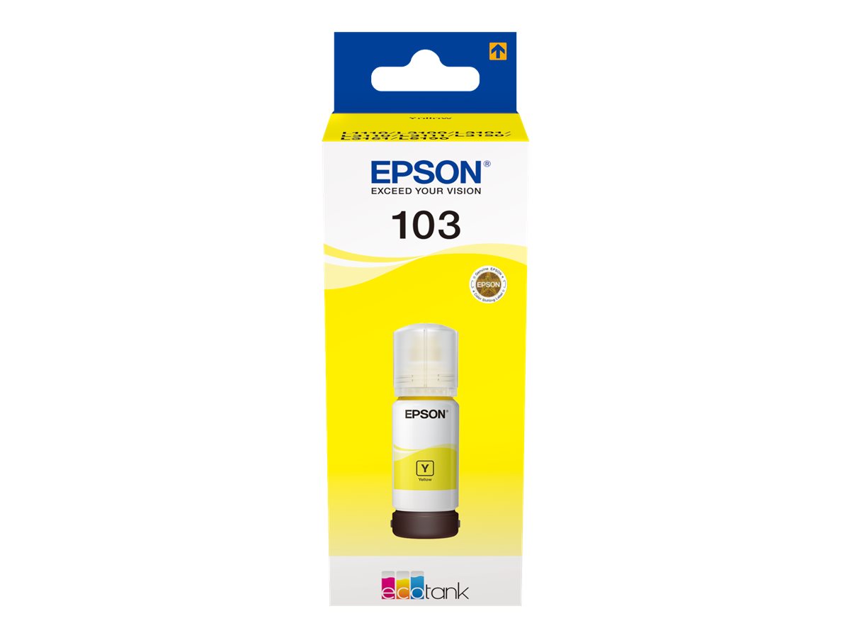 EPSON 1LB 103 EcoTank Yellow Nachfülltinte Verpackung