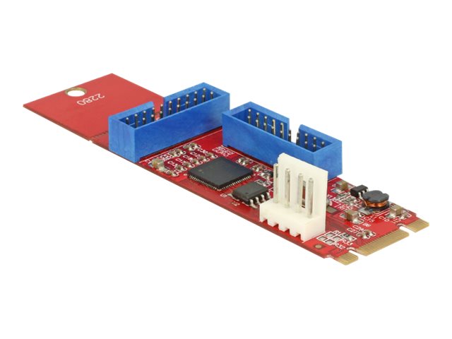 DELOCK Konverter M.2 Key B+M Stecker Vorderansicht