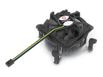 DYNATRON Q10 Intel CPU Kuehler LGA1700 2U Kuehlkoerper aus Aluminium mit Kupferkern Aktiv mit PWM bis zu 125W TDP