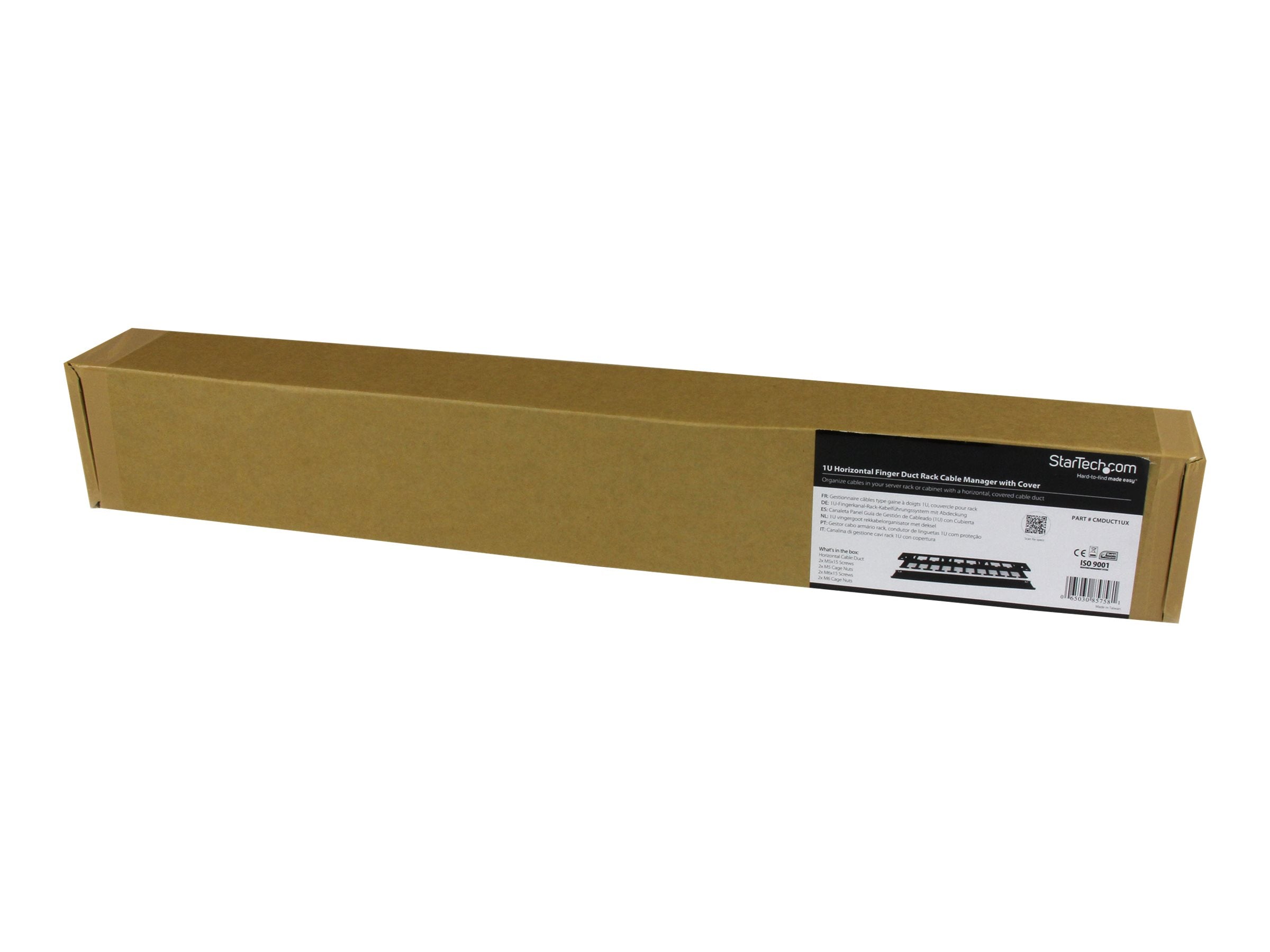 STARTECH.COM 1 HE 19 Zoll Rangierpanel Detailansicht