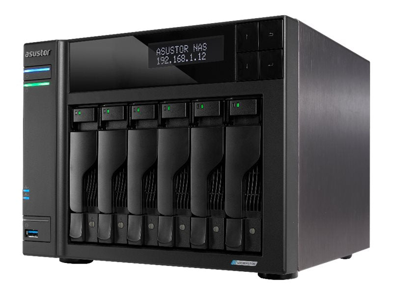 ASUSTOR AS6706T V2 NAS Vorderansicht