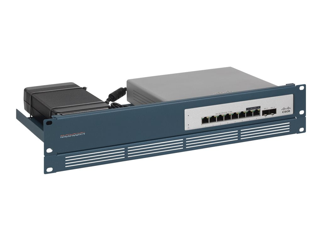RACKMOUNT Meraki MS130-8X/MS130-12X/MS120-8FP Montagesatz für Netzwerkgeräte - Vorderansicht