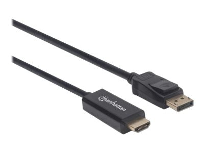 MANHATTAN 4K60Hz DisplayPort auf HDMI-Kabel Detailansicht