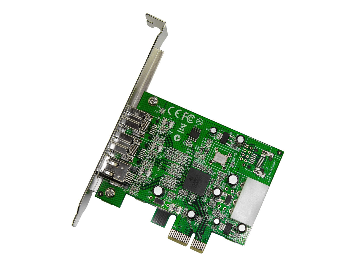 STARTECH.COM 3 Port 800+400 FireWire PCI Express Schnittstellen Combo Karte