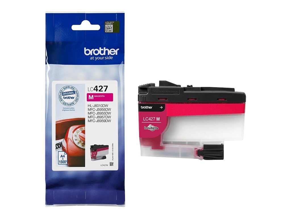 BROTHER LC-427M Tintenpatrone Magenta Verpackung