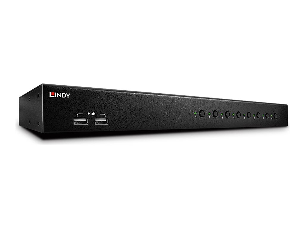 LINDY KVM Switch Pro USB Audio DVI-I 8 Port - Verpackung