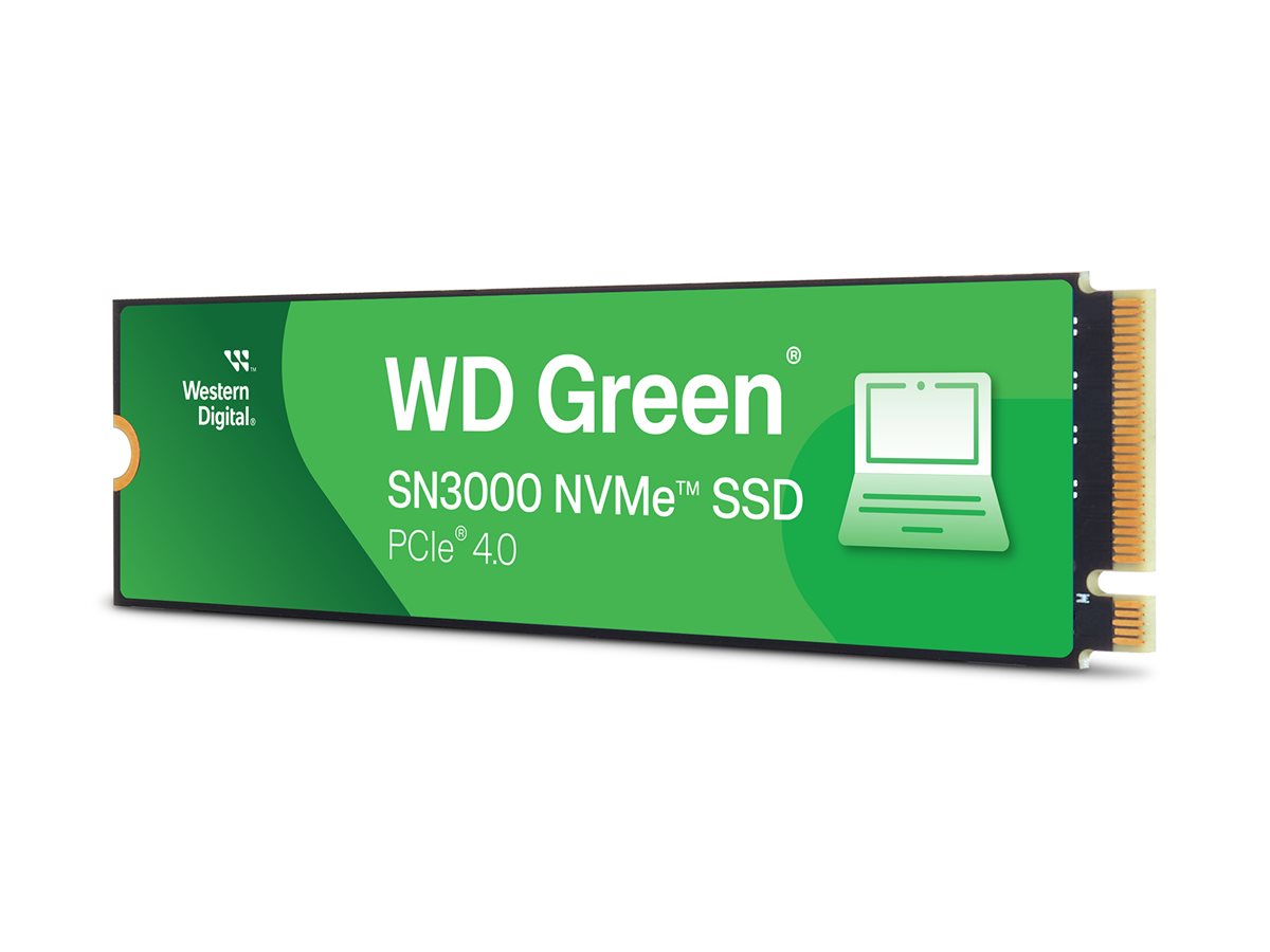 SANDISK WD Green SN3000 NVMe SSD 2TB Verpackung