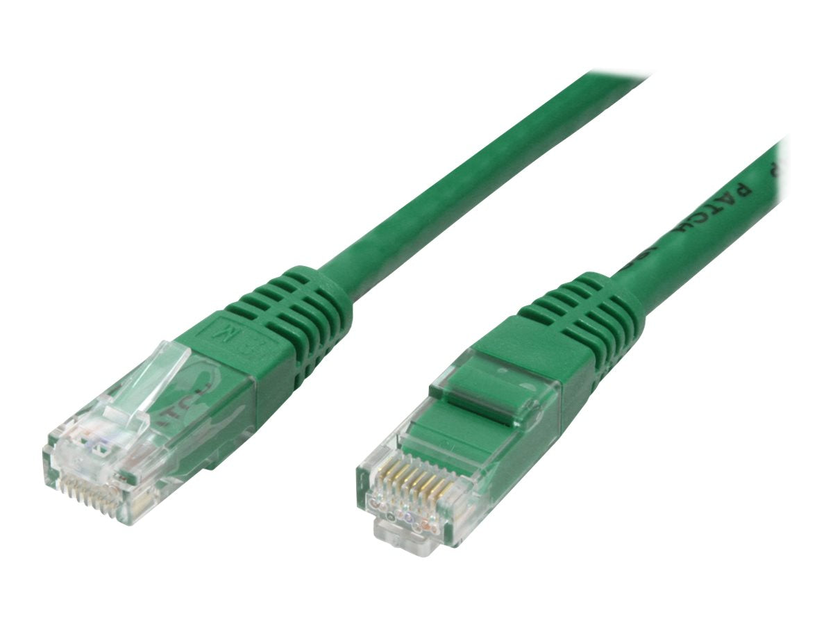 VALUE Patchkabel Kat.6 Class E UTP grün 1,5m Vorderansicht