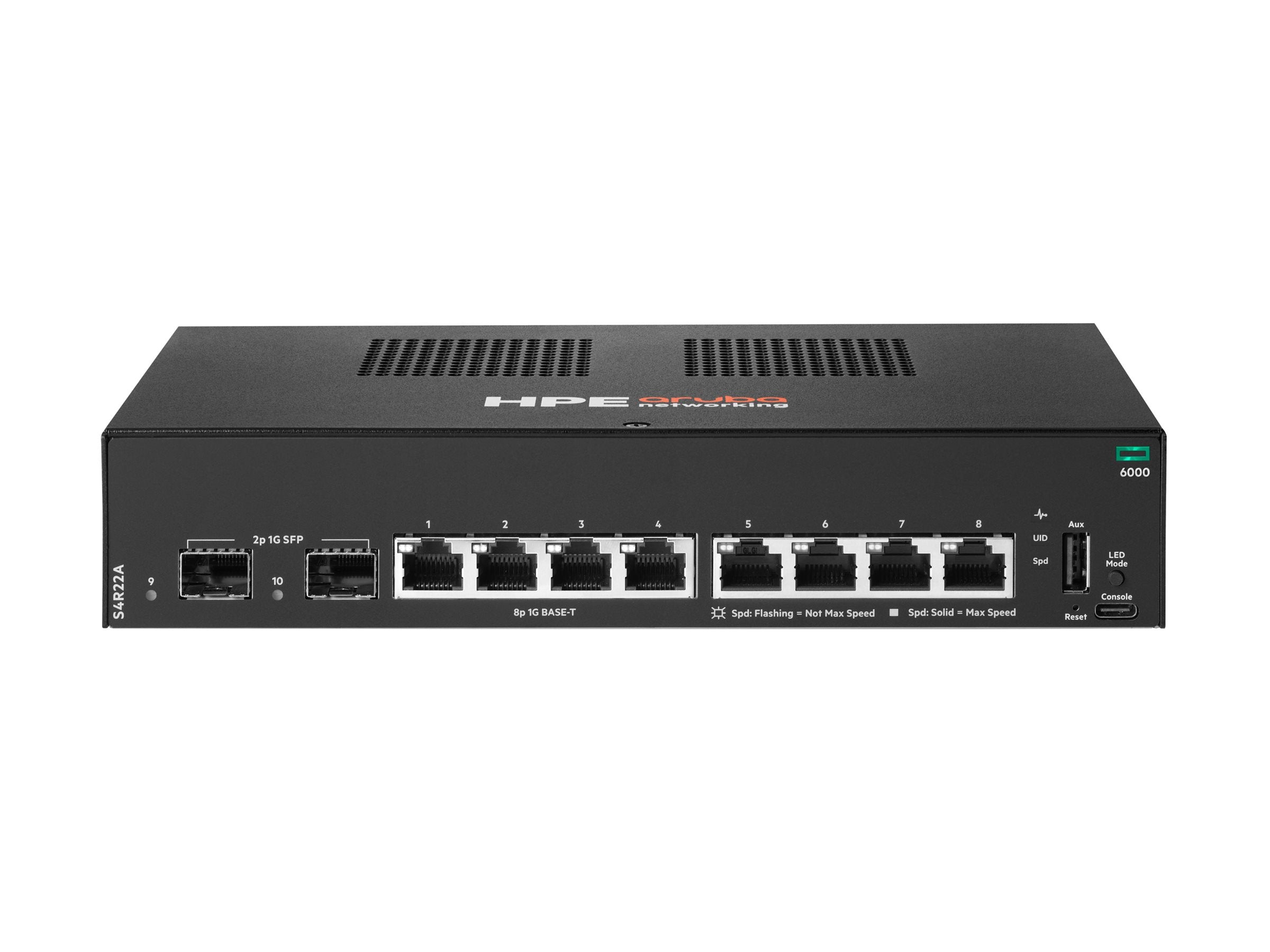 ARUBA HPE ANW 6000 8G 2F Sw EU en Detailansicht
