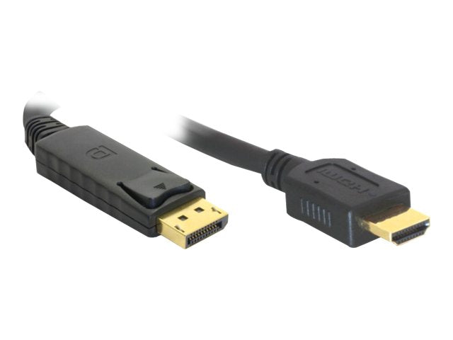 DELOCK Kabel Display Port-St > HDMI-St 5m - Vorderansicht