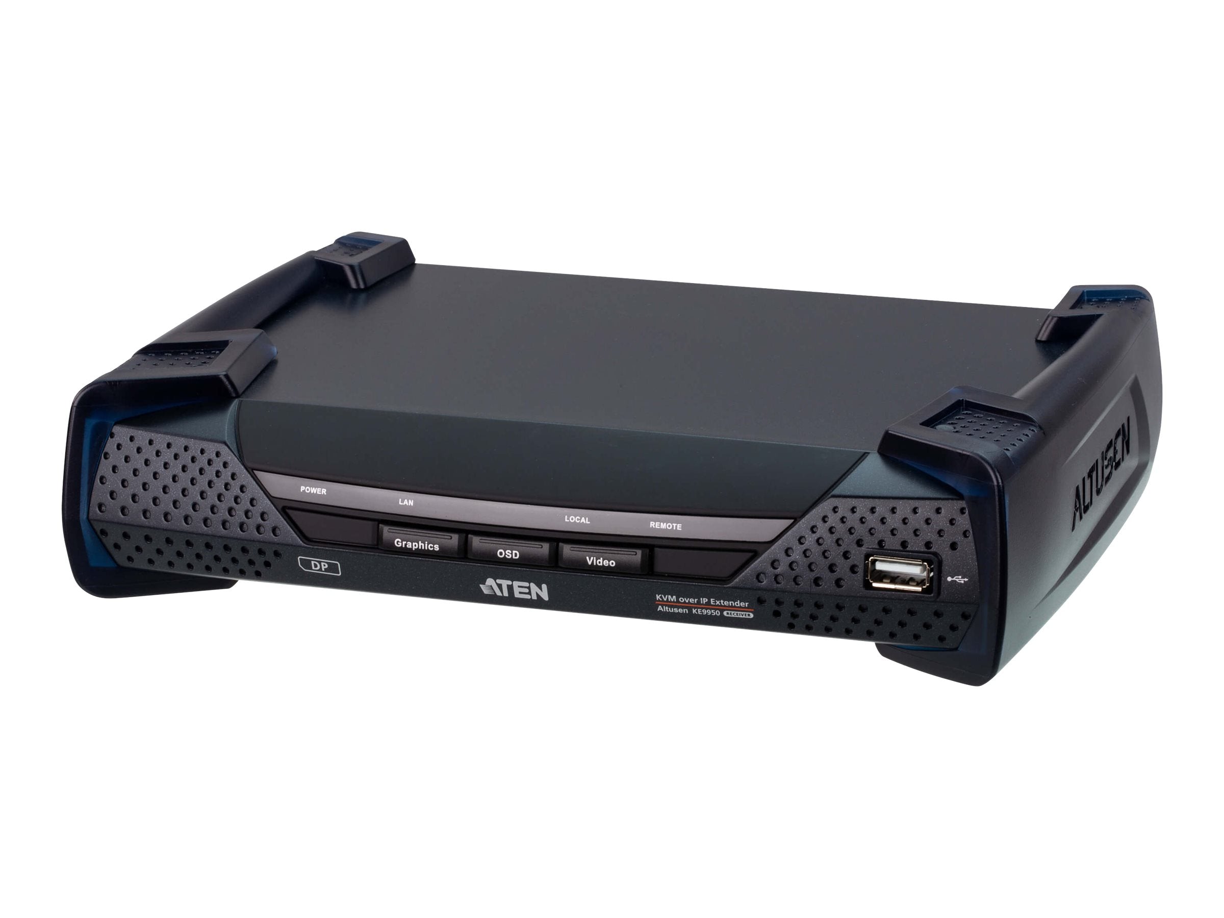 ATEN KE9950T 4K DP KVM over IP Extender Receiver - Vorderansicht