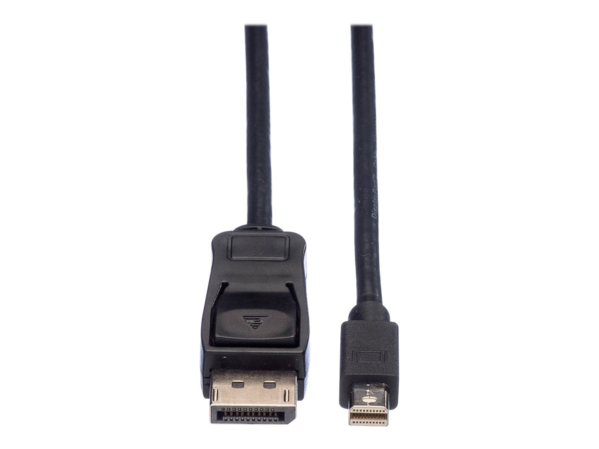 VALUE DisplayPort Kabel DP ST - Mini DP ST schwarz 2m Verpackung