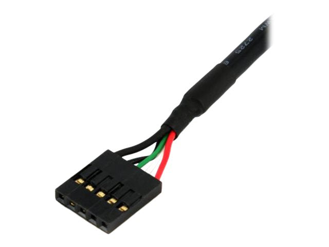 STARTECH.COM 18in Internal 5 pin USB IDC Motherboard Header Cable F/F - Vorderansicht