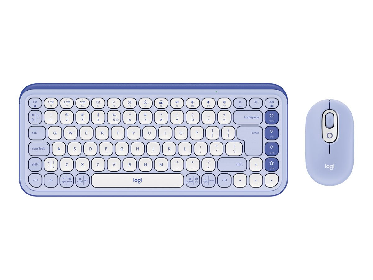 LOGITECH POP ICON COMBO - LILAC (US) Vorderansicht