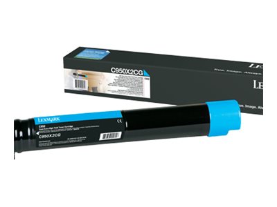 LEXMARK C950 Toner cyan Verpackung