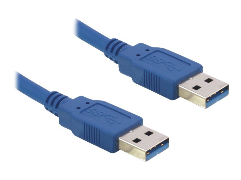 DELOCK Kabel USB 3.0 A-A St/St 1m Vorderansicht