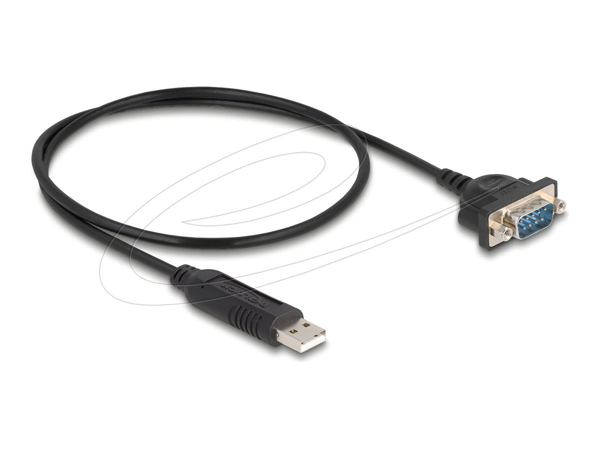 DELOCK USB RS-232 Adapter Vorderansicht