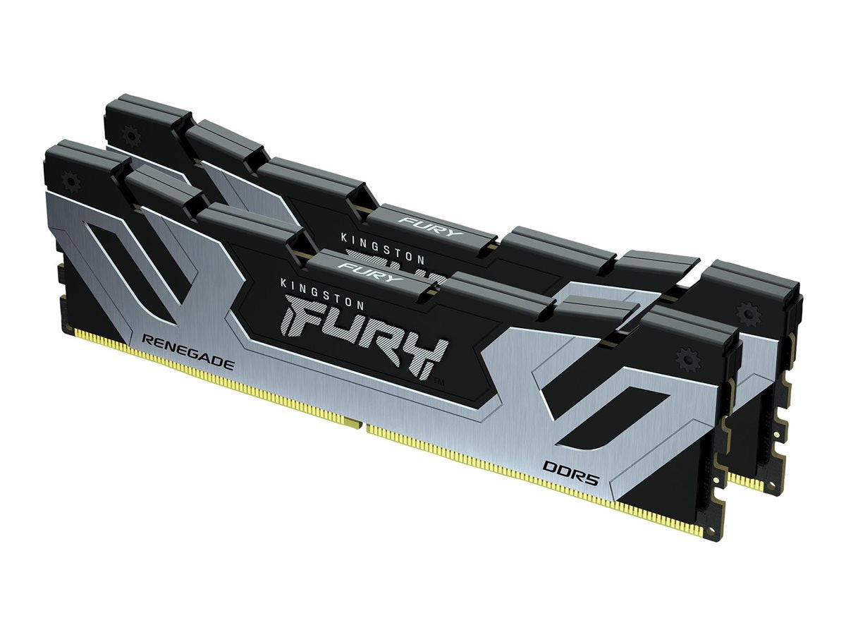 KINGSTON 48GB 8400MT/s DDR5 CL40 CUDIMM Kit of 2 FURY Renegade Silver XMP - Vorderansicht